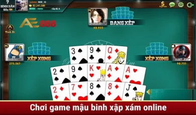 Hướng dẫn chơi game mậu binh cùng luật chơi và kinh nghiệm 